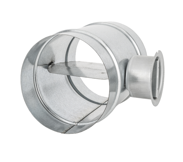 Compuerta mariposa regulación